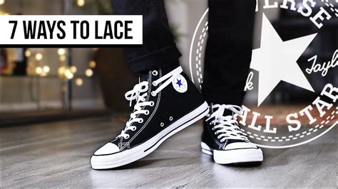 how to tie high tops